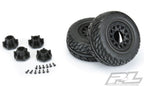 Pro-Line Street Fighter SC MTD Raid 6x30 Slash 2wd/4wd F/R RC Wheel & Tyre Set 1/10 Scale (3)
