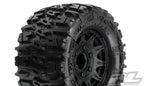 Pro-Line Trencher 2.8in MTD Raid Black 6x30 F/R RC Wheel & Tyre Set