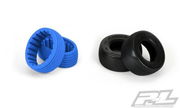 Pro-Line PRO118002 Hole Shot 2.0 SC M3 Tire (2): SLH SC10 Blitz (8324315611373)