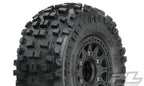 Pro-Line Badlands SC MTD Raid 6x30 Slash 2wd/4WD F/R RC Wheel & Tyre Set