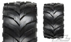 Pro-Line Masher 2.8in Mounted Raid Black 6x30 Front/Rear RC Wheel & Tyre Set (2)