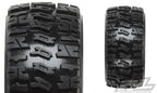 Pro-Line Trencher 2.2 M2 Desperado Mounted E-Revo RC Wheel & Tyre Set 1/16 Scale (2)