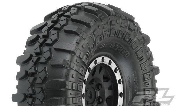 Pro-Line PRO119713 Interco SwmprXL 1.9 G8 MTD(2)Impulse Blk/Slvr F/R (8324315775213)