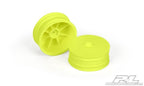 Pro-Line Front Velocity 2.2 Hex Yellow RB5 12mm Hex B4.1 RC Wheel (2)