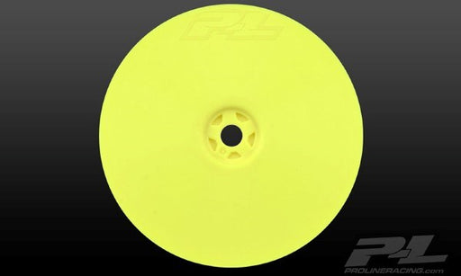 Pro-Line PRO276702 Velocity 2.2 4WD Front Yellow Wheel (2) :XB4 - Hobby City NZ