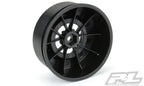 Pro-Line Pomona Drag Spec 2.2/3.0" Black Slash 2wd Rear/4x4 F/R RC Tyre (3)