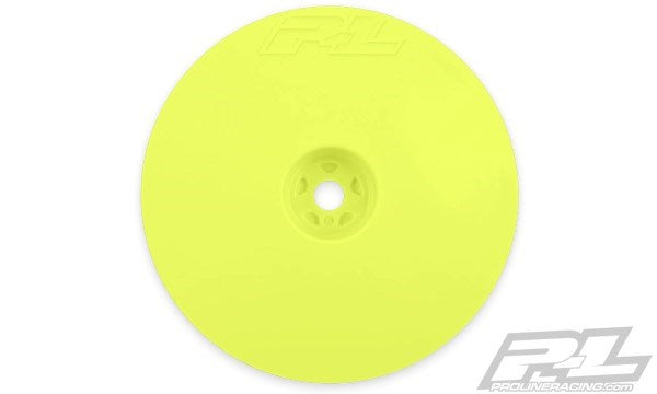 Pro-Line PRO277802 Velocity Narrow 2.2" Hex Carpet Front Yellow Whls SRP (8324316299501)