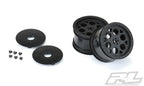 Pro-Line Showtime 2.2in Sprint Car 12mm Rear RC Wheel (2)