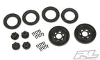 Pro-Line Vice CrushLock 2.6in Black 6x30 F/R RC Wheels (3)