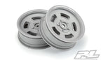 Pro-Line Retro Drag Spec 2.2in Stone Grey RC Wheel (3)