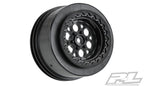 Pro-Line PRO279403 Showtime+ Wide SC Blk Whls F/R  SRP (8324316823789)
