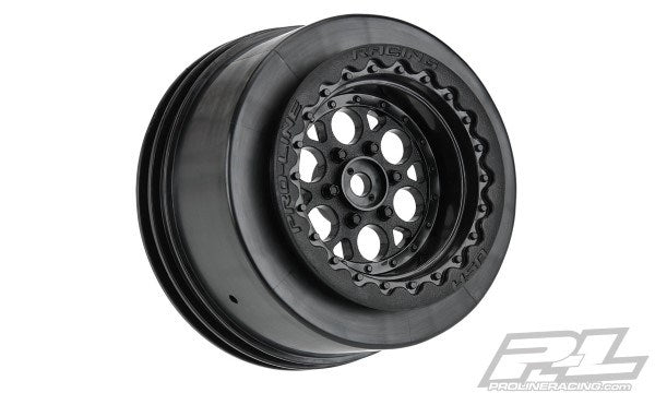 Pro-Line PRO279403 Showtime+ Wide SC Blk Whls F/R  SRP (8324316823789)