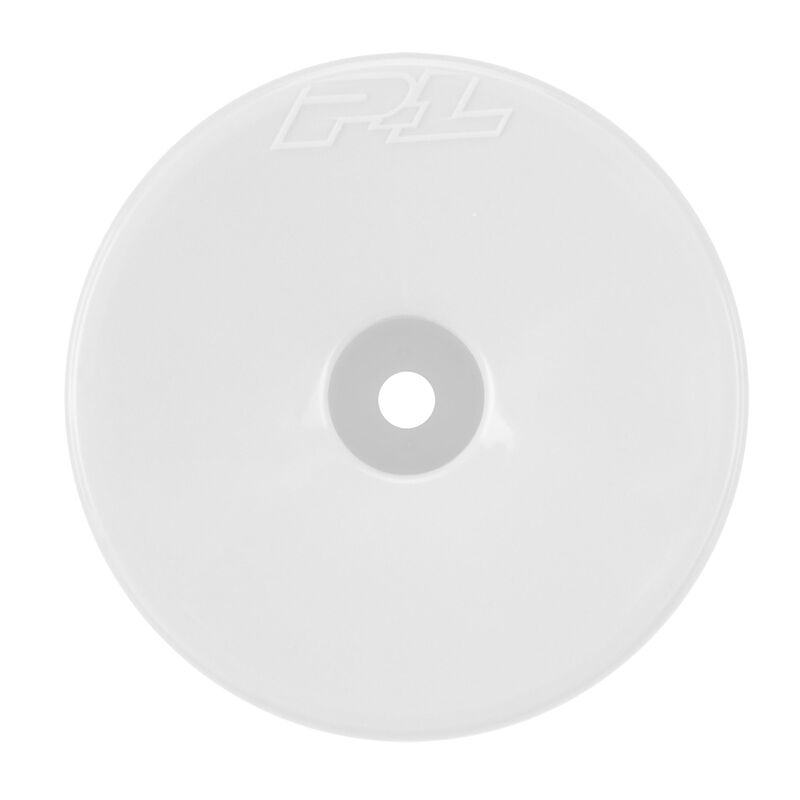 Proline PRO284604 Velocity F/R 2.2" 12mm Stadium Truck Wheels (4) White for TLR 22X-T, AE T6.4, XT2, Storm ST, YZ2T (9250509783277)