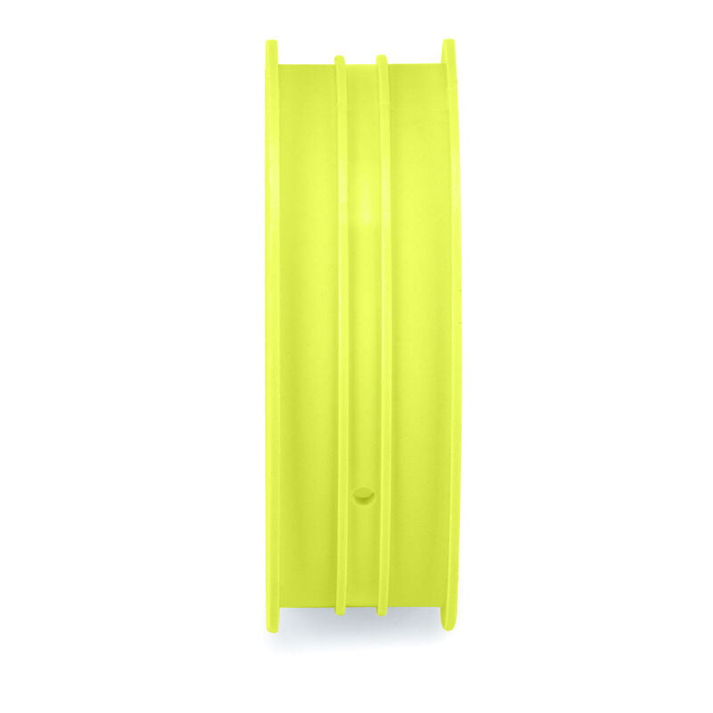 Pro-Line Velocity 2.0 Narrow 2WD Front 2.2in 12mm Buggy Yellow RC Wheel (4)