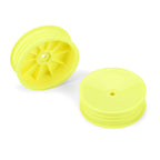 Pro-Line Velocity 2.0 Narrow 2WD Front 2.2in 12mm Buggy Yellow RC Wheel (3)