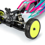 Pro-Line Velocity 2.0 Narrow 2WD Front 2.2in 12mm Buggy Yellow RC Wheel (2)