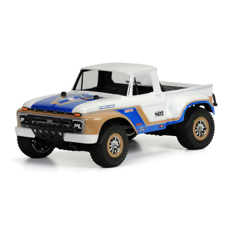 Pro-Line 1966 Ford F-100 Clear RC Car Body for Slash & Slash 4x4 (2)