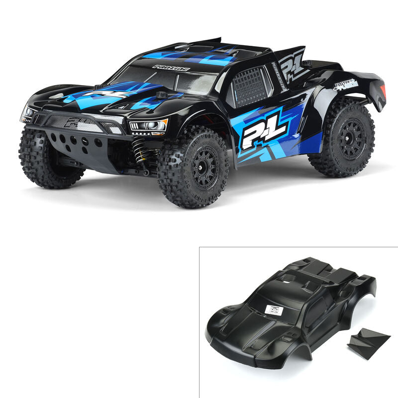 Pro-Line Pre-Painted Pre-Cut Flo-Tek Fusion Black SC RC Car Body