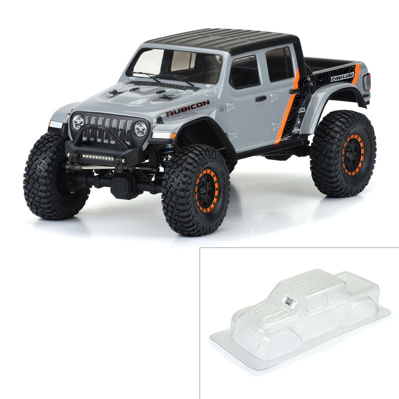 Pro-Line 2020 Jeep Gladiator Clear 12.3in WB Crawlers RC Car Body