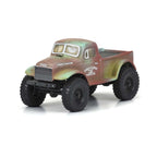 Pro-Line 1946 Dodge Power Wagon Clear RC Car Body SCX24 JLU (2)
