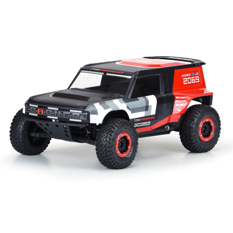 Pro-Line Ford Bronco R Clear RC Car Body 1/10 Scale (2)