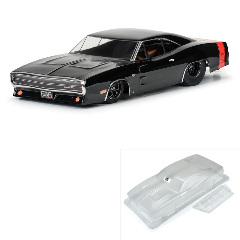 Proline PRO359900 1/10 1970 Dodge Charger Clear Body: Drag Car by Proline - Hobby City NZ (8347855421677)