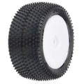 Pro-Line Prism Carpet MTD White Mini-B Rear SRP RC Wheel & Tyre Set