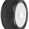 Pro-Line HoleShot VTR 4.0in S3 Mounted White Wheels F/R RC Wheel & Tyre Set 1/8 Scale