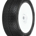 Pro-Line Blockade S3 Buggy MTD V2 White F/R 1/8 Scale RC Wheel & Tyre Set