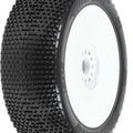 Pro-Line Hole Shot 2.0 S3 Buggy MTD V2 White F/R 1/8 Scale RC Wheel & Tyre Set