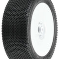 Pro-Line Slide Lock S3 Buggy MTD V2 White RC Wheel & Tyre Set 1/8 Scale