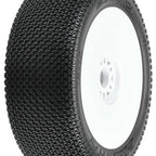 Pro-Line Slide Lock S3 Buggy MTD V2 White RC Wheel & Tyre Set 1/8 Scale
