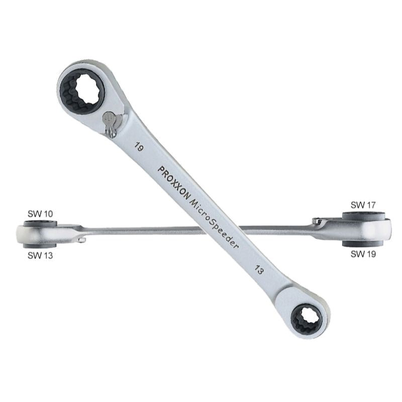 Proxxon Tools QUAD. MICROSPEEDER - RATCHET SPANNER