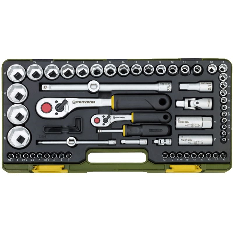 Proxxon Tools COMPLETE SOCKET SET - METRIC