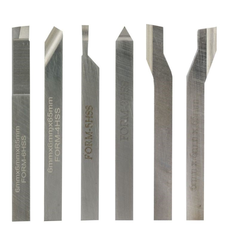 Proxxon Tools 'HSS' Lathe TOOLS - 6 PCE SET