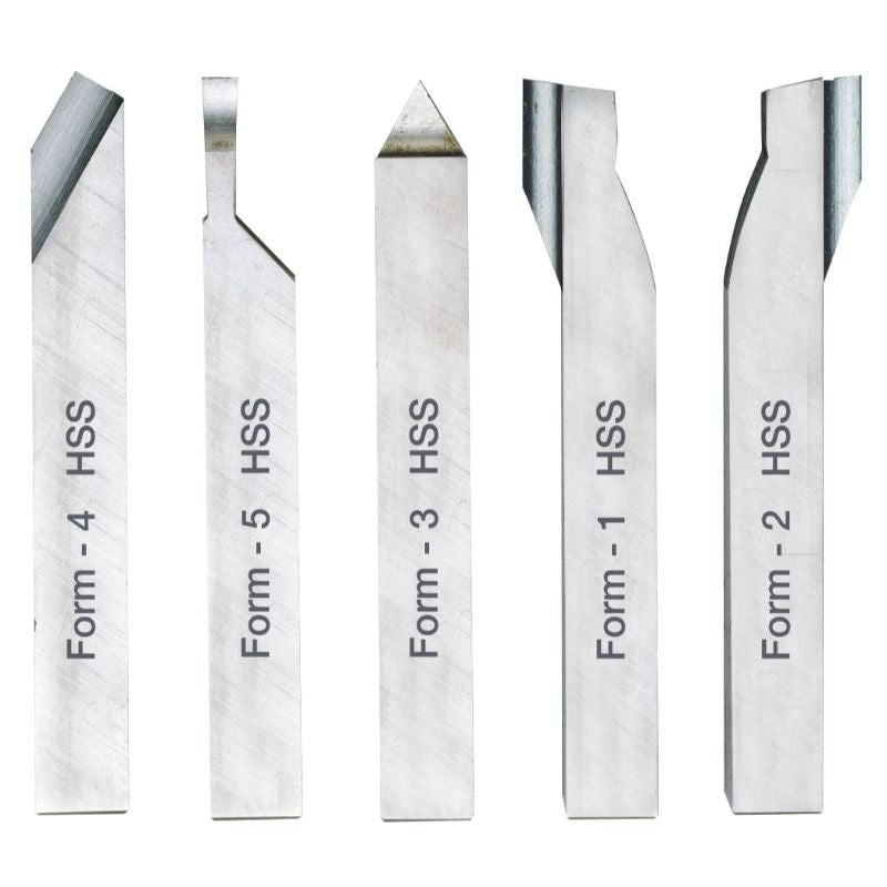 Proxxon Tools 'HSS' Lathe TOOLS - 5 PCE SET
