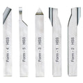 Proxxon Tools 'HSS' Lathe TOOLS - 5 PCE SET