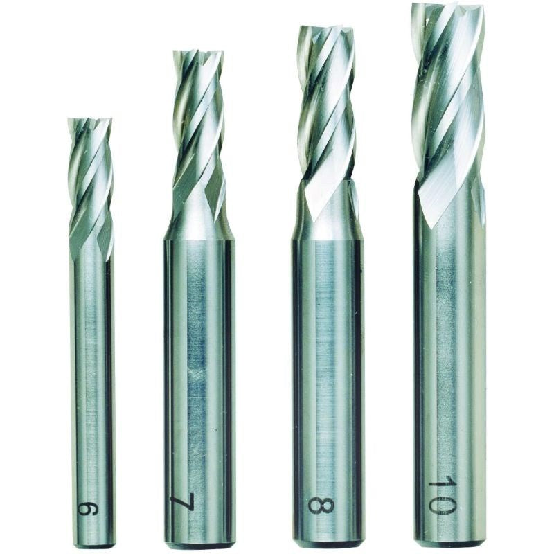 Proxxon Tools 'HSS' Milling CUTTERS - 4 PCE SET