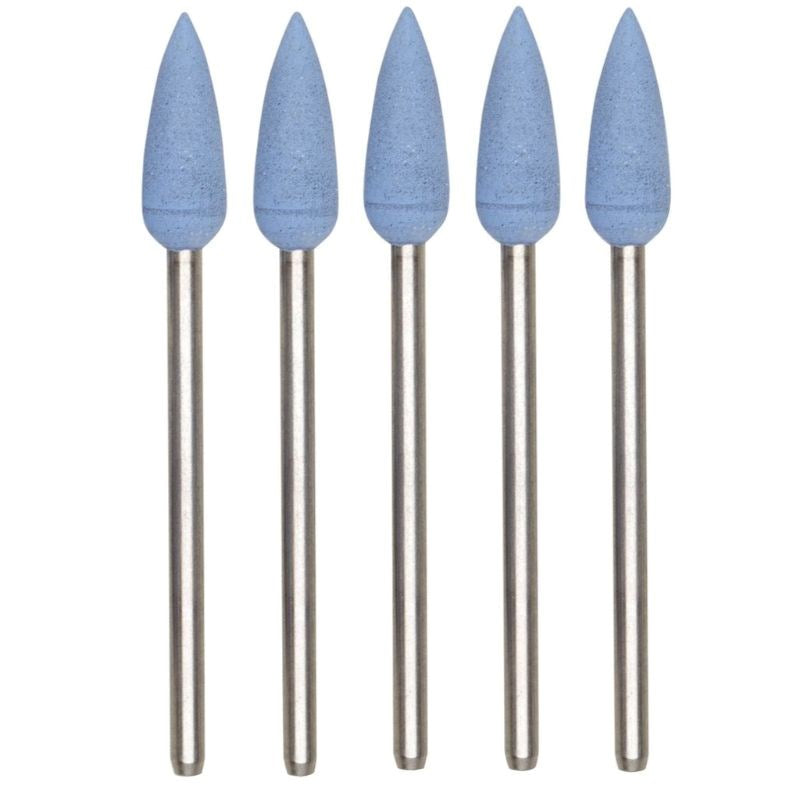 Proxxon Tools '5mm Silicon' FLEXIBLE POLISHING BULLETS (5pcs)