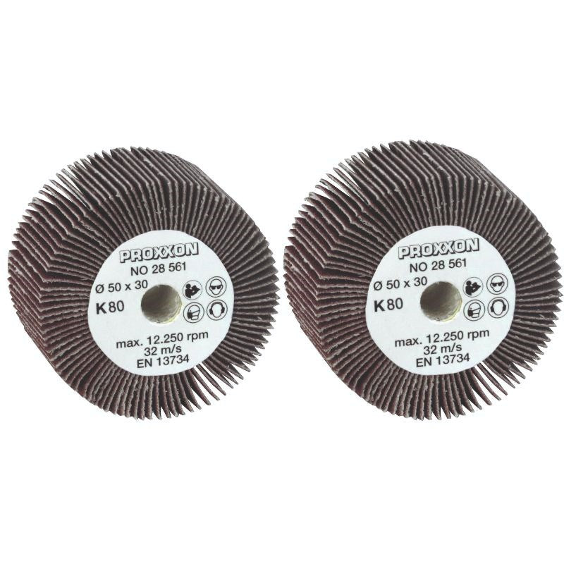 Proxxon Tools '80 Grit' Grinding MOP CYLINDERS