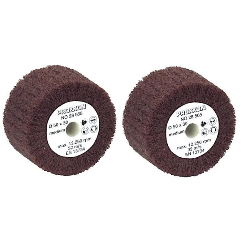 Proxxon Tools 'Fleece' SATIN-FINISHING CYLINDERS