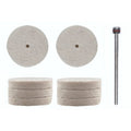 Proxxon Tools '22mm Cyl.' Felt POLISHERS