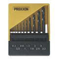 Proxxon Tools HSS DRILL BIT SET (10pcs)