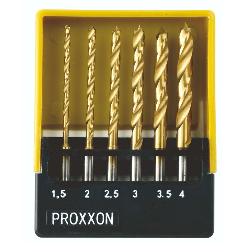 Proxxon Tools HSS DRILL BITS - 6 PCE SET