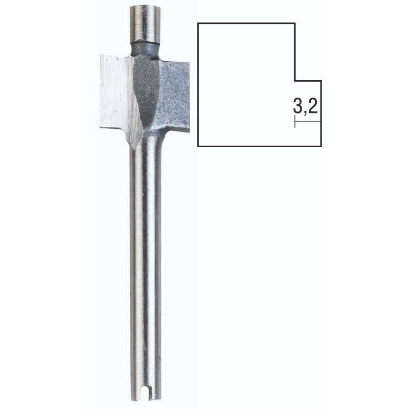 Proxxon Tools '6.4mm Rebate' ROUTER BIT
