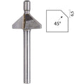 Proxxon Tools 'Angle 45deg.' ROUTER BIT