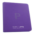 Palms Off Collectors Series 12 Pocket Zip BinderPURPLE