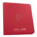 Palms Off Collectors Series 12 Pocket Zip Binder RED
