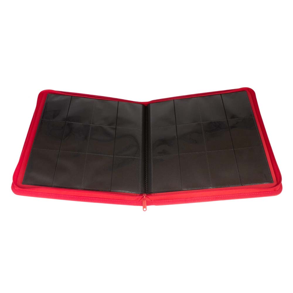 Palms Off Collectors Series 12 Pocket Zip Binder BLUE
