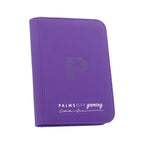 Palms Off Collectors Series 4 Pocket Zip Binder PURPLE